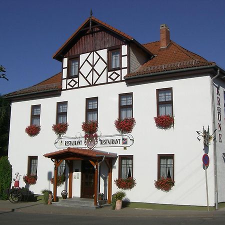 Landgasthof & Hotel Krone Eischleben Ichtershausen ภายนอก รูปภาพ