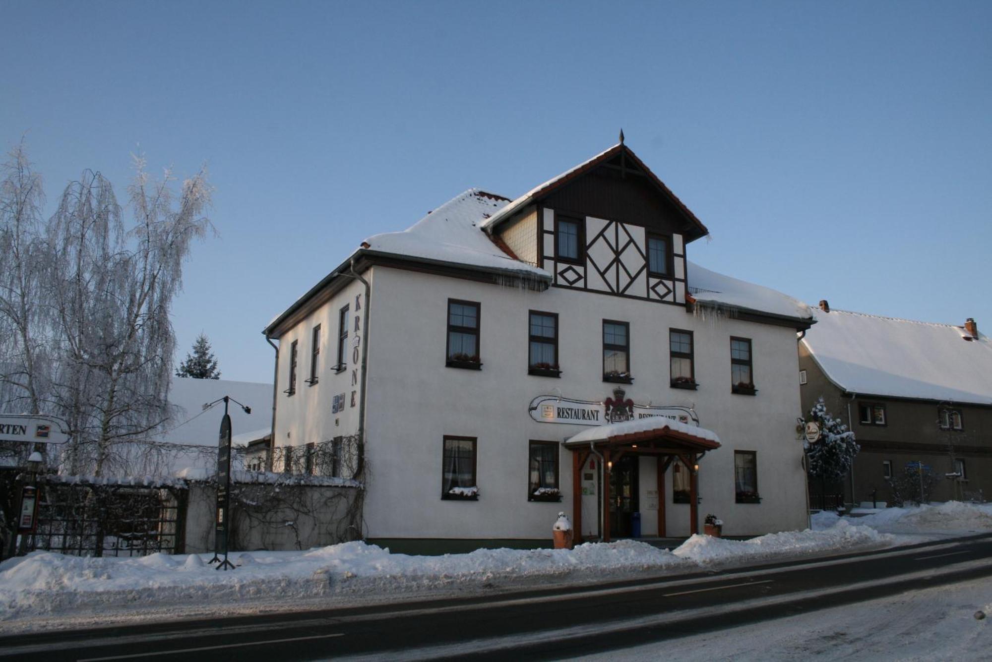 Landgasthof & Hotel Krone Eischleben Ichtershausen ภายนอก รูปภาพ