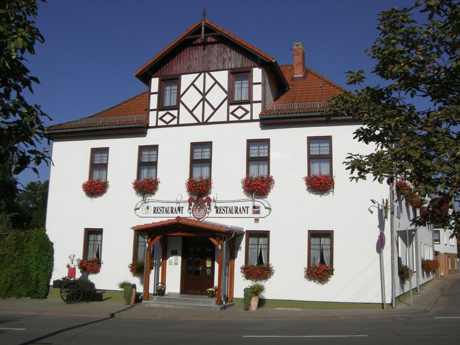 Landgasthof & Hotel Krone Eischleben Ichtershausen ภายนอก รูปภาพ