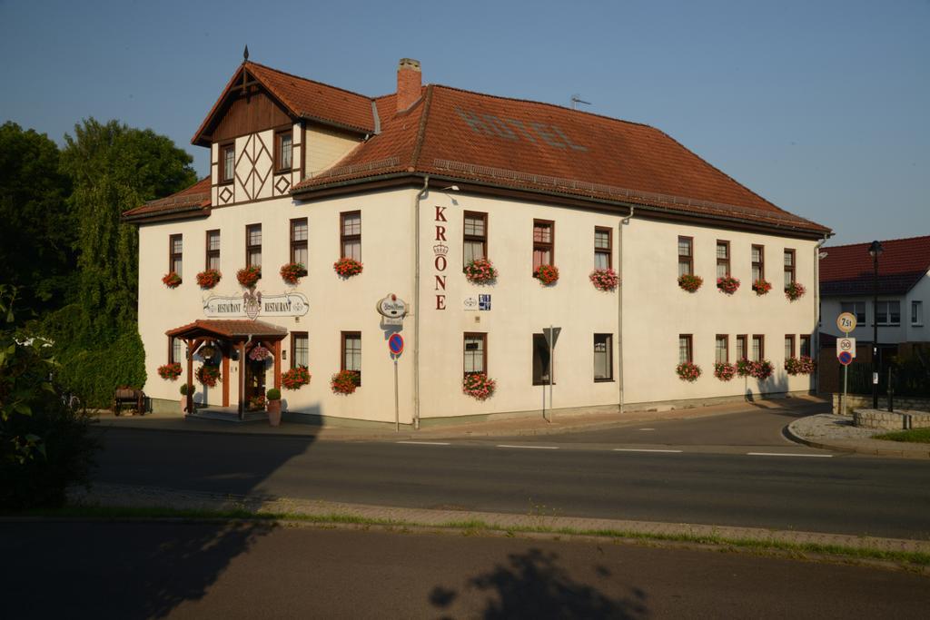 Landgasthof & Hotel Krone Eischleben Ichtershausen ภายนอก รูปภาพ
