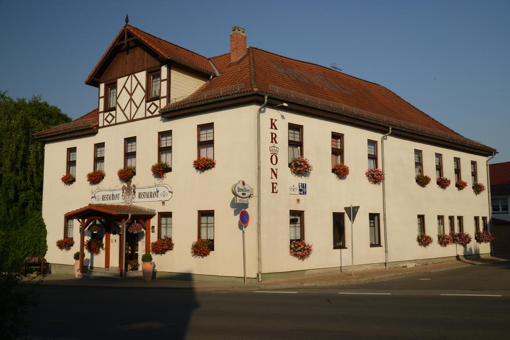 Landgasthof & Hotel Krone Eischleben Ichtershausen ภายนอก รูปภาพ