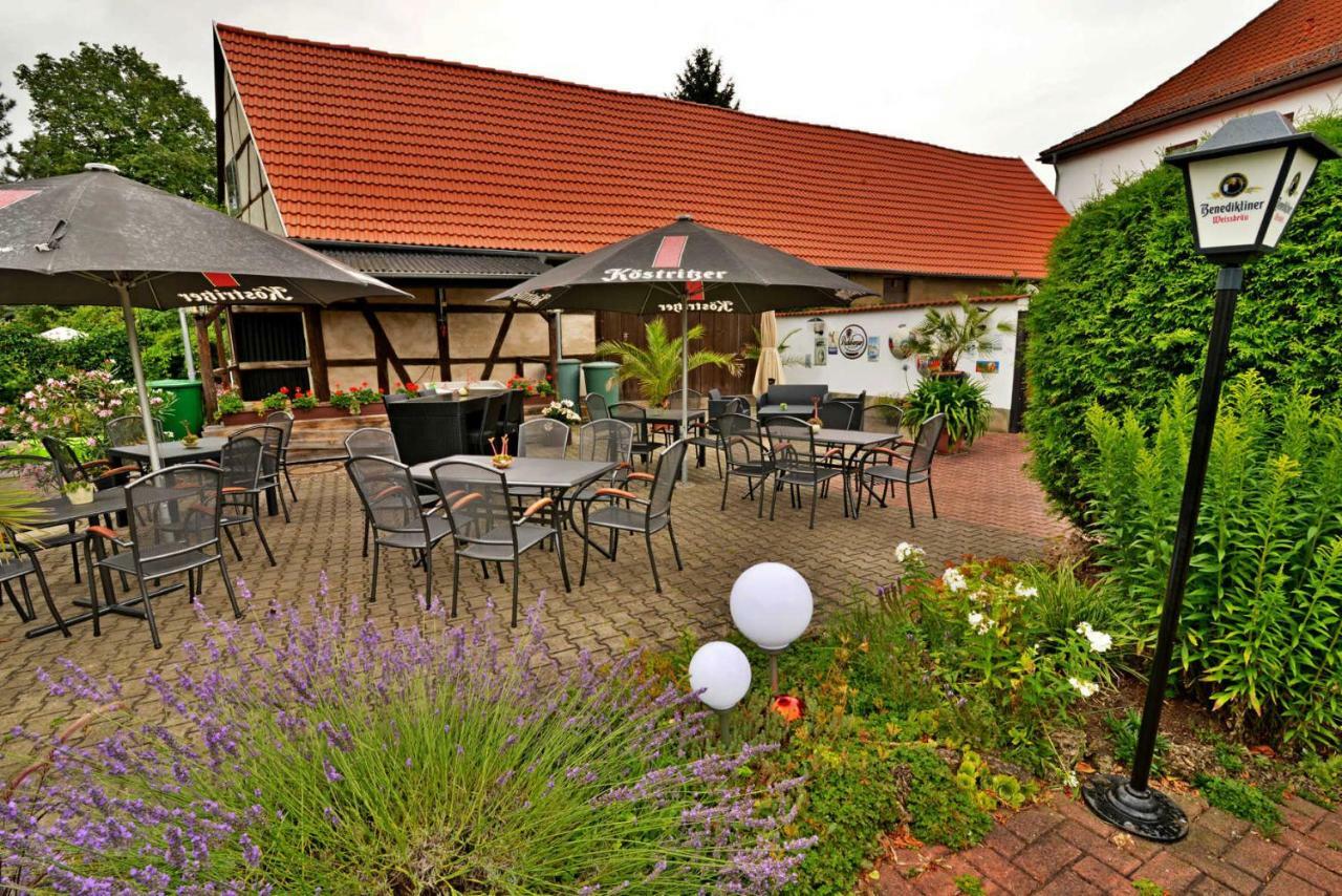 Landgasthof & Hotel Krone Eischleben Ichtershausen ภายนอก รูปภาพ